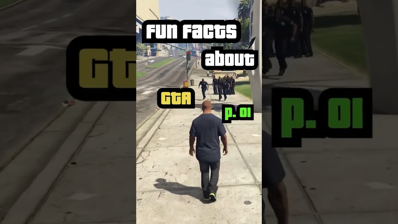 Interesting Facts in GTA 5! part. 01 #gta5 #gaming #gta6