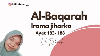 Irama Jiharka surah Al-Baqarah Ayat 183-188 (ayat ramadhan)_ lili rahmah #viral#puasa#ramadhan