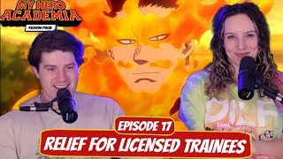 Endeavors Growth Begins | My Hero Academia Season 4 Reaction | Ep 17, “Relief for Licensed Trainees”