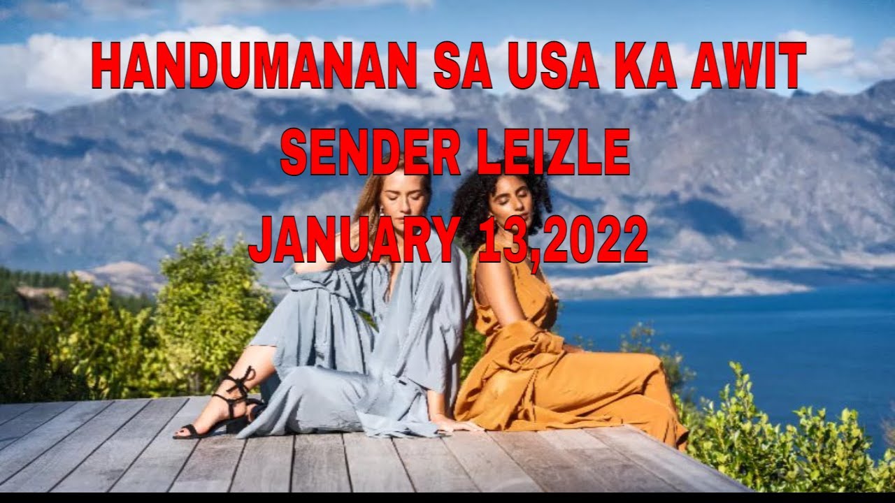 Handumanan Sa Usa Ka Awit sender Leizle January 13, 2022
