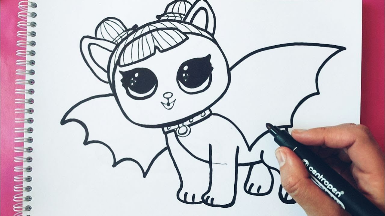 How to draw LOL Surprise Pets ❤ Cute LOL Pets drawing easy step by step 