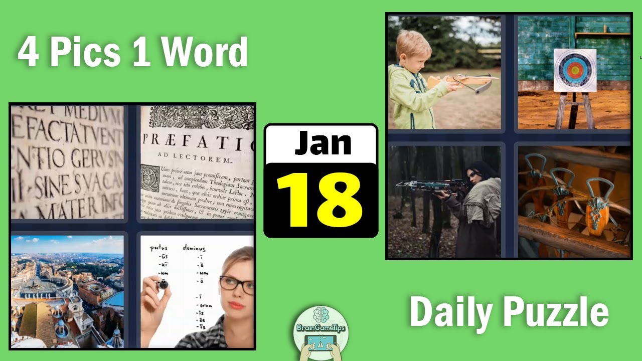 4 Pics 1 Word - Daily Puzzle January 18 2022 Answer