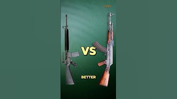 AK-47 vs. M16: Which is Better? #shorts