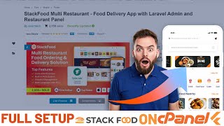 how to make Stackfood Food Delivery App codecanyon ।। How to build stackfood Flutter app