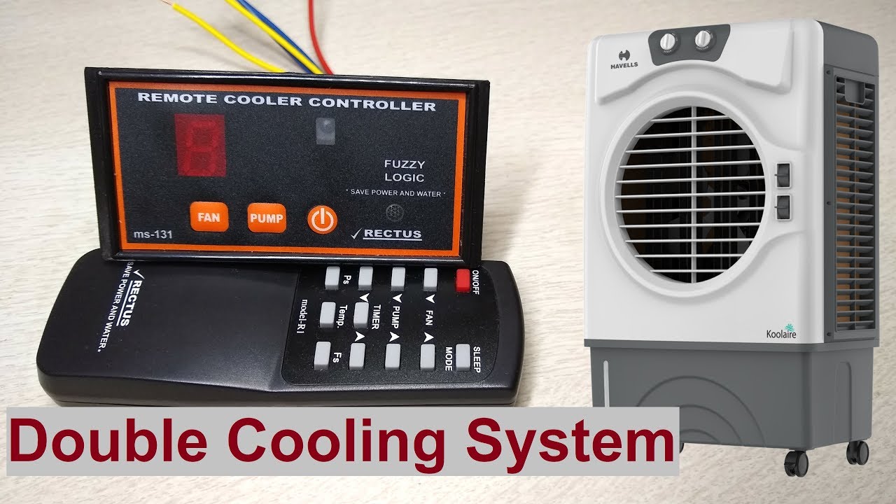 cooler remote and humidity controller