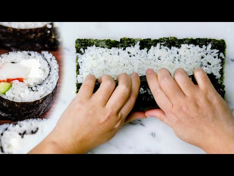 Homemade Sushi 101 - How to Roll Sushi by Hand
