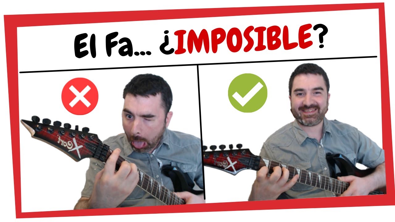 🎸 El acorde Fa en Guitarra + Alternativas + Método \