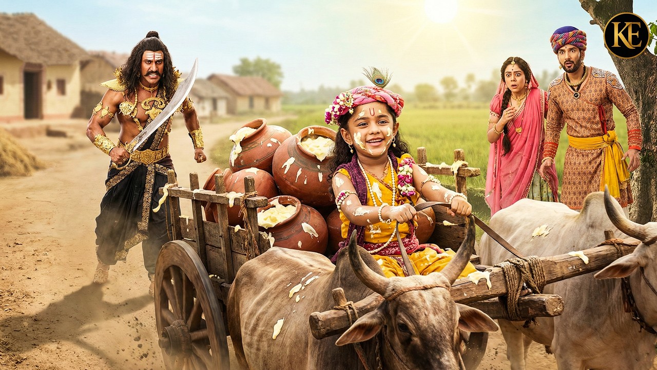 बाल कान्हा की शरारत से कांपा कंस का दिल || मैया यशोदा का नंदलाला || YMKN