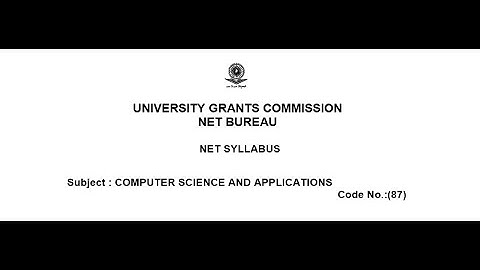Latest UGC NET & JRF Computer Science - Paper 2 | Code- 87 | Detailed Syllabus & Preparation Tips