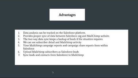 Mailchimp + Salesforce Integration - Pros and Cons