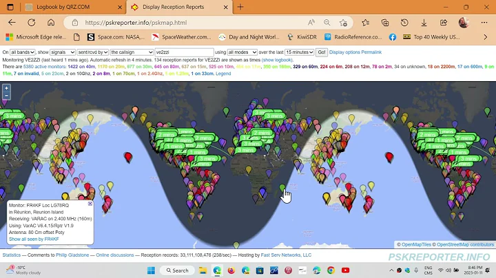 PSK Reporter is great for any amateur station doing digital modes FT8 FT4 PSK