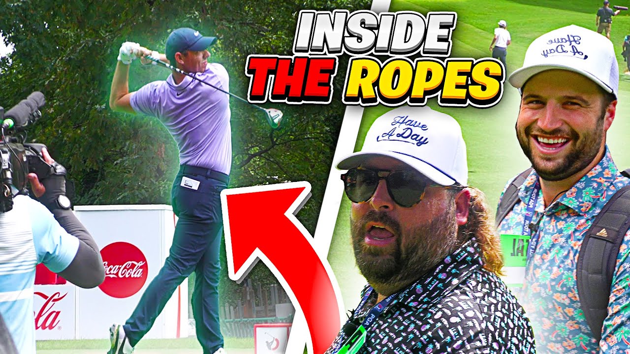We Got All Access Passes at the Tour Championship!