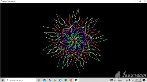 Amazing Design Using Python Turtle 🐢 ||Graphics Design|| #python #turtle #design #viral#pythonturtle