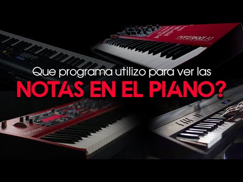 ¿Qué Programa Utilizo para Ver las Notas del Piano? - ChordieApp