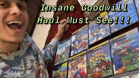 Insane Goodwill Find! GameCube Games Galore🤩 (Retro Hunting)🎮