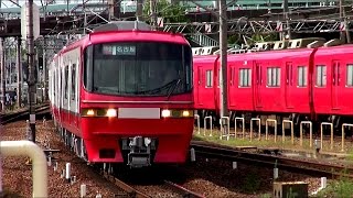 名鉄1200系リニューアル 車内散策他】名鉄1200系リニューアル車運用初日 特急河和行き