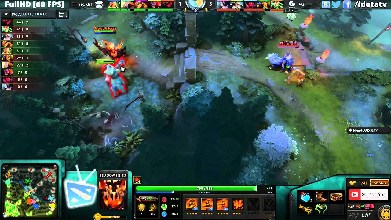 DAC 2015 Сетка Винеров  Secret Team vs Vici Gaming, 3 игра, 06 02 2015 1