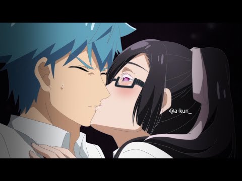 Shikimi x Seiji cute lovely romantic kiss😘 scene😍 || Anime Kiss Scene @a-kun_