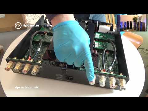 How to install Aktiv  (active crossover) Cards in Linn Power Amplifiers