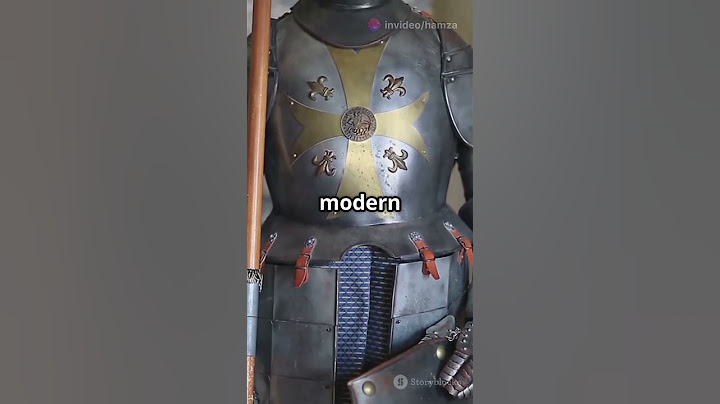 Could Ancient Armor Stop Bullets  🤔