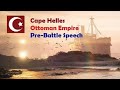 Battlefield 1 | Cape Helles Ottoman Pre-battle Speech