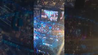 WWE THE ROCKS NEW HOLLYWOOD THEME ENTRANCE LIVE! HUGE POP MEMPHIS! #hollywoodrock#wwe#viral#therock