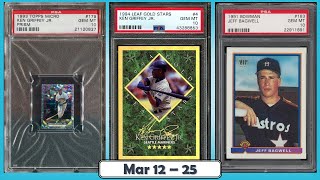 TOP 25 Highest Selling Baseball Cards from the Junk Wax Era on eBay | Mar 12  25, Ep 102