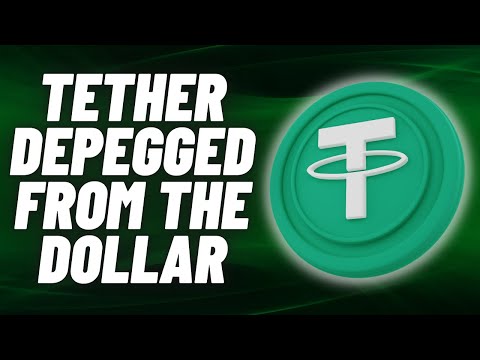 WHAT YOU NEED TO KNOW ABOUT TETHER USDT DEPEGGING FROM THE DOLLAR EARLIER TODAY....