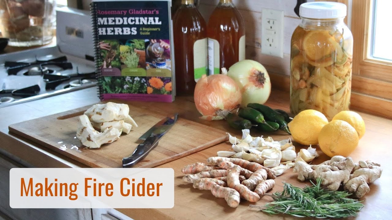 Making Fire Cider, a Simple Herbal Tonic - Tiny House Cooking