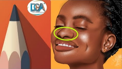 Autodesk sketchbook: how to shade nose in Autodesk sketchbook for beginners on Android phone(part 1)