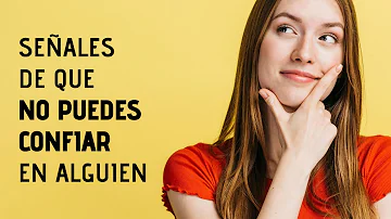 ¿Qué se siente al no confiar en alguien?