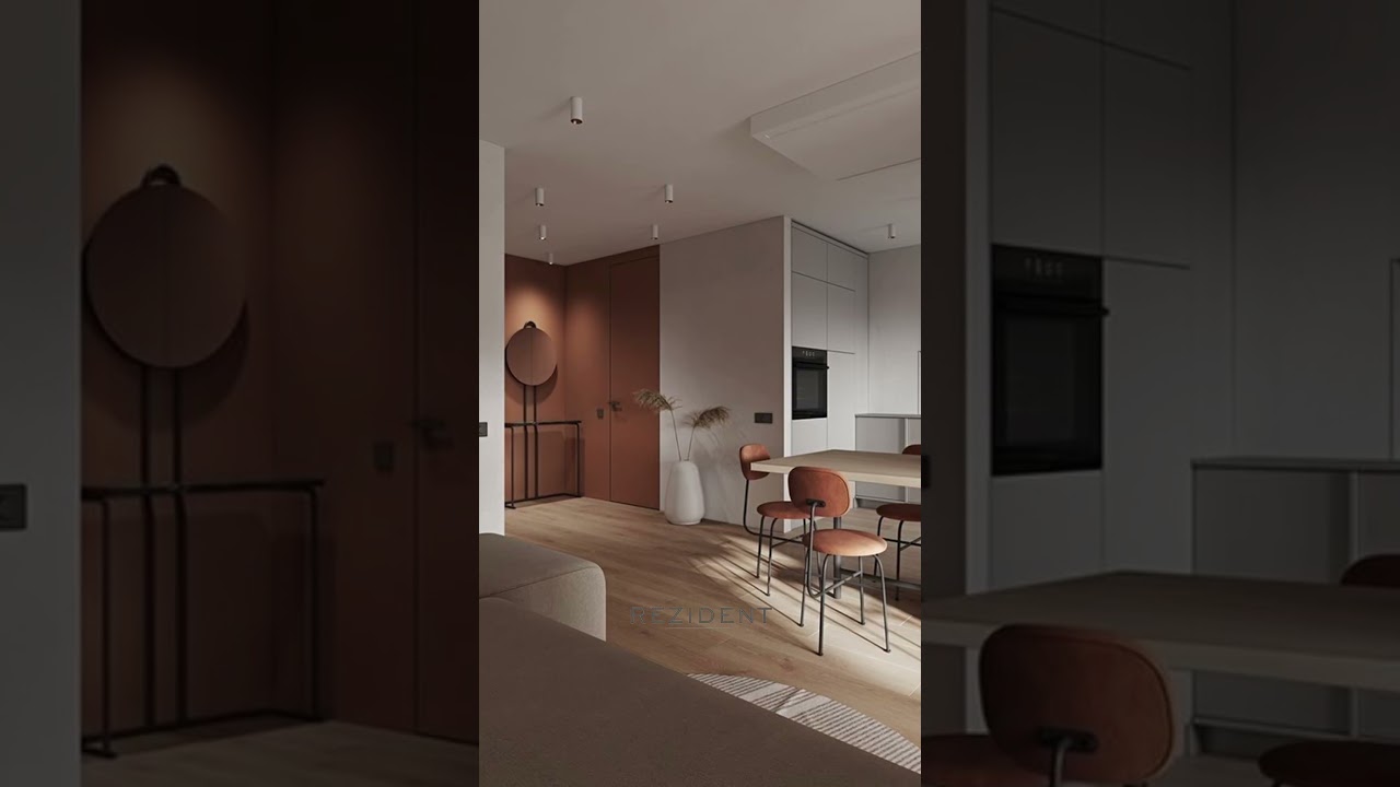 Терракотовый цвет в интерьере Как вам решение? Какой цвет вы бы использовали в дизайне? Делитесь!