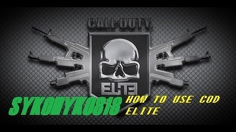 HOW TO JOIN OR INVITE SOMEONE TO YOUR...Call Of Duty Elite Clan