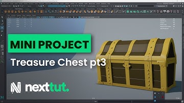 MAYA TUTORIAL | Modelling Treasure Chest part 3