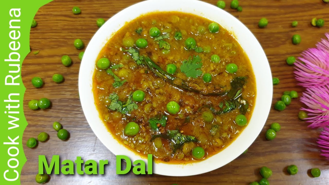 Matar Dal Recipe Hara Matar ki Dal Green Peas Dal YouTube