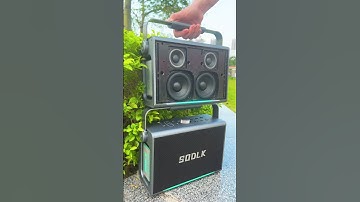 Sodlk S1117 200W Karaoke speaker with microphones. #sodlk #outdoors#shorts