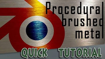 Procedural Brushed Metal | Blender 3.0