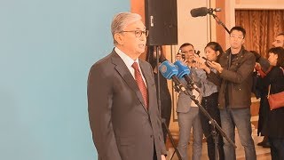 現職トカエフ氏の圧勝確実 カザフスタン大統領選