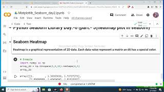 Python Seaborn Library in Nepali |Day:- 6 (Part:-5 ( Heatmap plot with seaborn))|