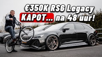 €350K RS6 Legacy BROKEN... after 48 hours! | Don de Jong visits | VW GTI UP winter check
