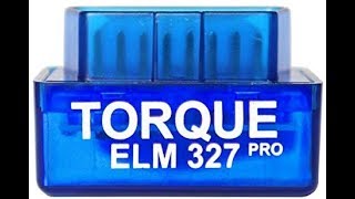 Elm 327 и Torque Pro на Андрод для Рено Сценик 3.
