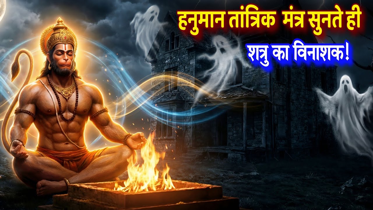 शत्रु विनाशक 11 मुखी हनुमान तांत्रिक मंत्र | Shatru Nashak Mantra  | Hanuman Mantra l ईर्ष्या नाश 