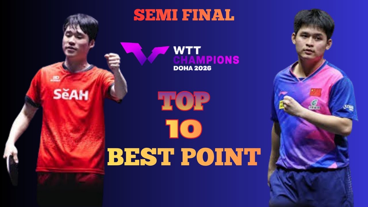TOP 10 BEST POINT | Lin Shidong vs Jang Woojin 🏓 WTT Champions Doha 2026