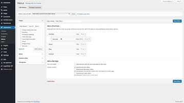 One-Minute How-To - for Wordpress Beginners - Add Menu Item