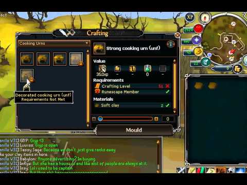 Runescape - How to make and use urns  W/ Commentary