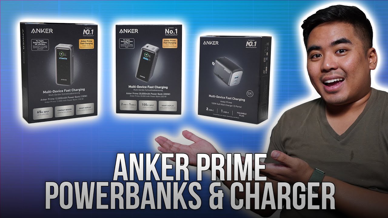 Anker Prime 100W GaN Wall Charger (3 Ports)