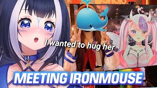 Lily had a reality check when she met Ironmouse