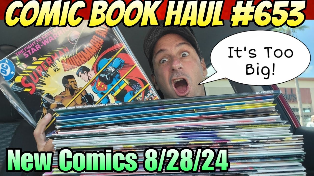 Comic Book Haul #653 New Comic Book Day Madness 🤪 - YouTube