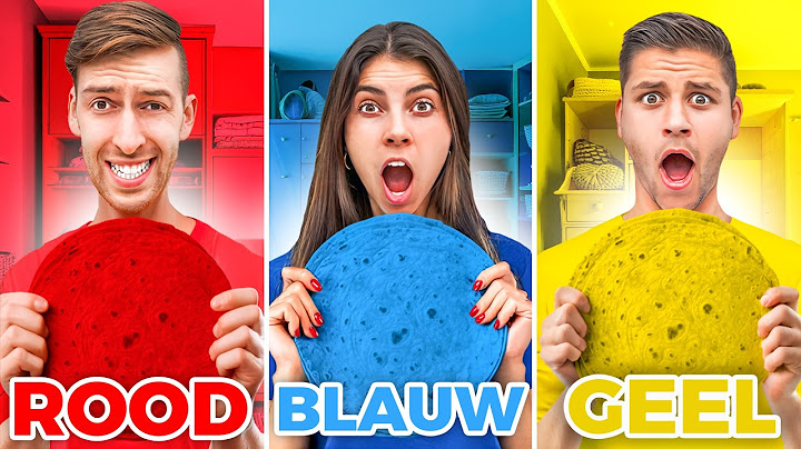 WIE ALS LAATSTE Z'N KLEUR VINDT, VERLIEST.. #706