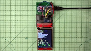 Arduino_GFX ILI9341 x Arduino Nano
